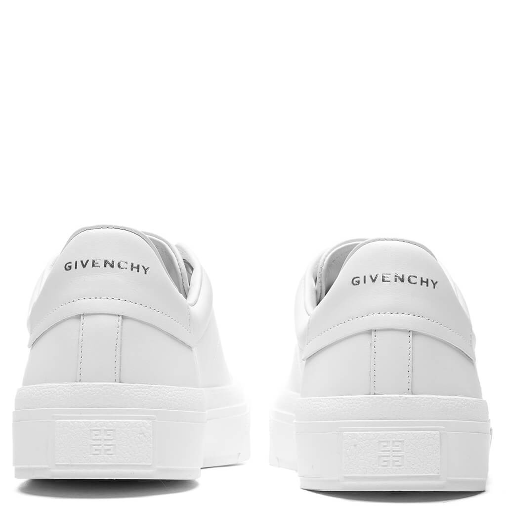 GIVENCHY CITY SPORT LACE UP SNEAKER - WHITE/KHAKI - 4