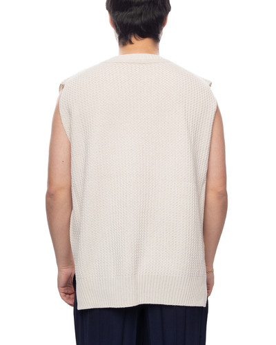 ISSEY MIYAKE Common Knit Vest White (no.1) outlook