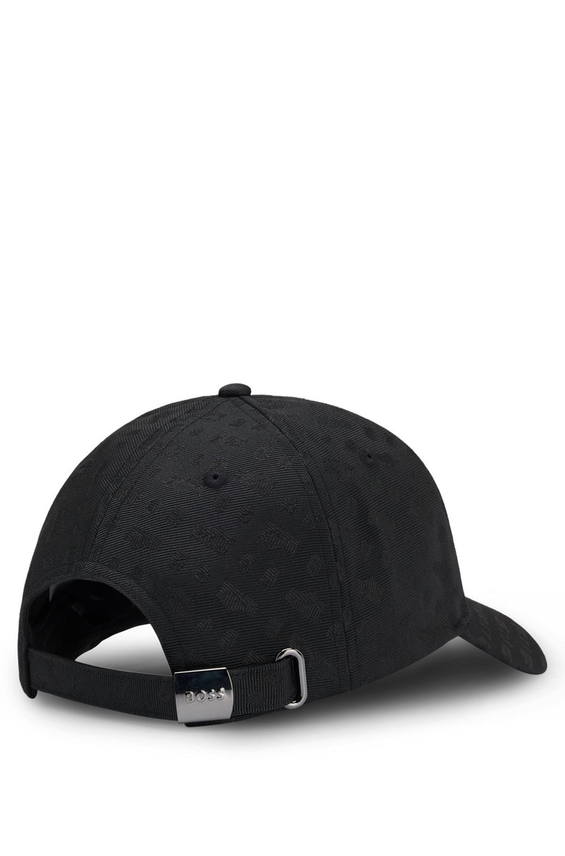 LOGO-LETTERING CAP WITH MONOGRAM JACQUARD 3