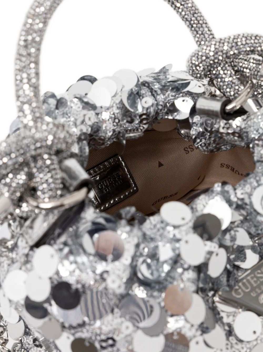 sequin-embellished mini bag - 5