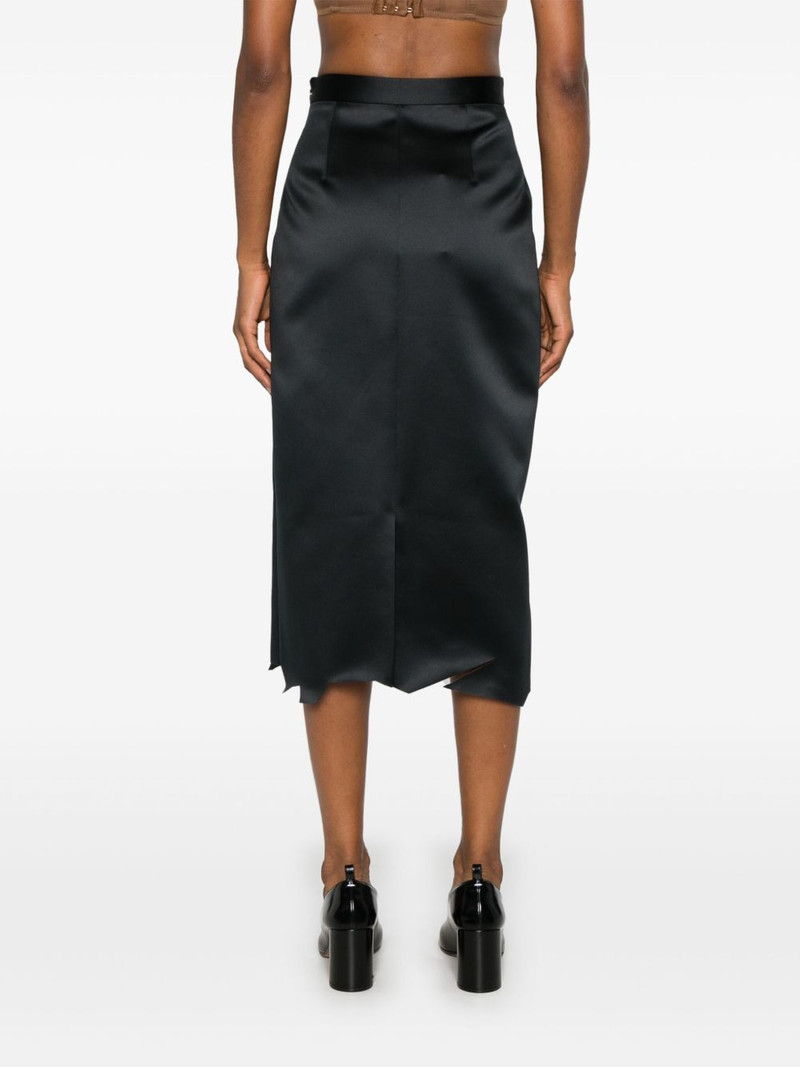 asymmetric-hem midi skirt 4