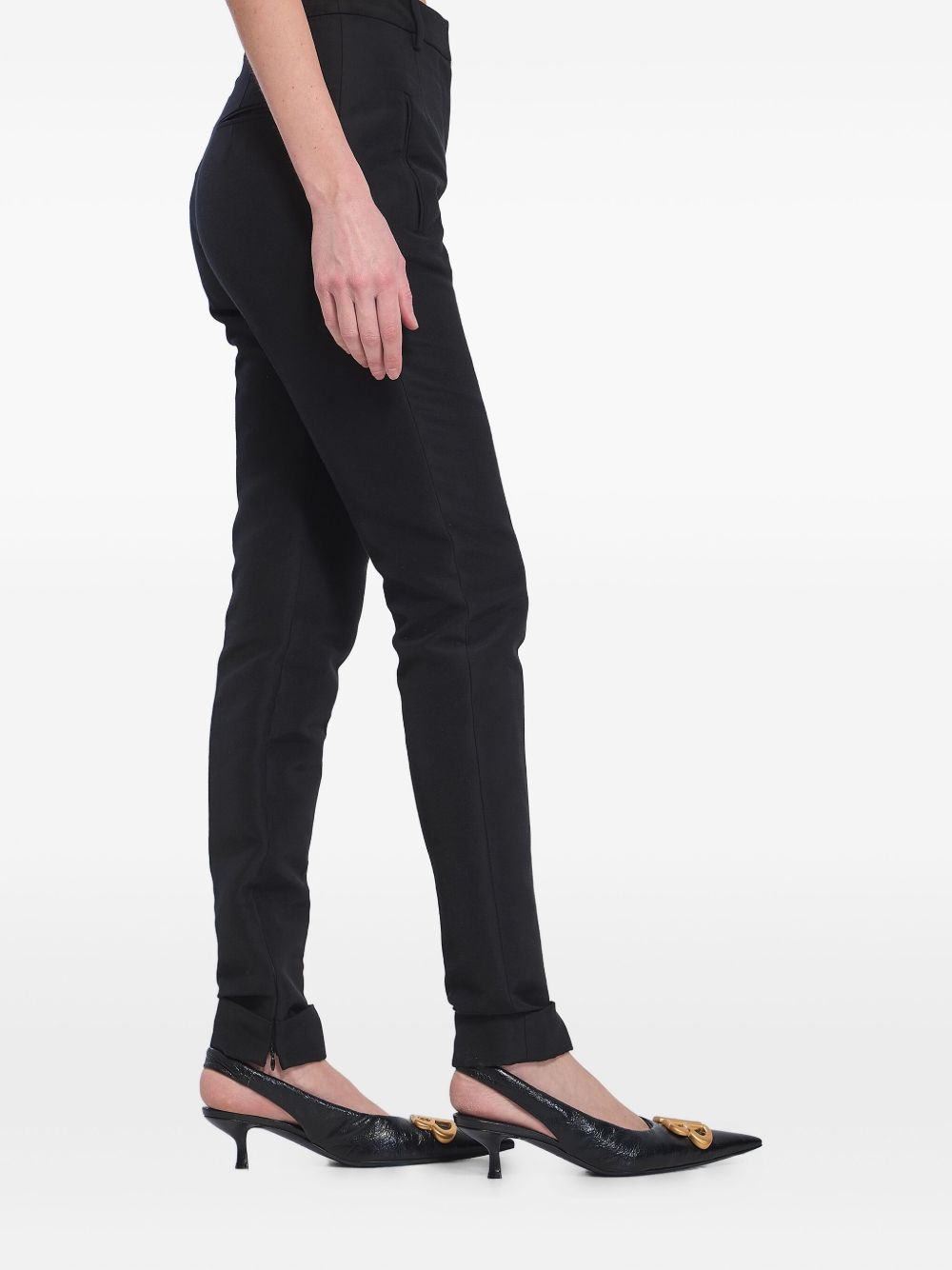 high-waisted trousers - 2