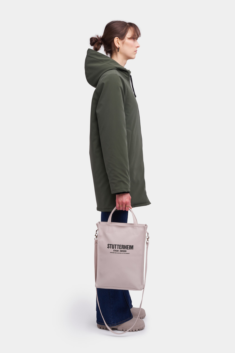 Stockholm Winter Matte Jacket Dark Green 3