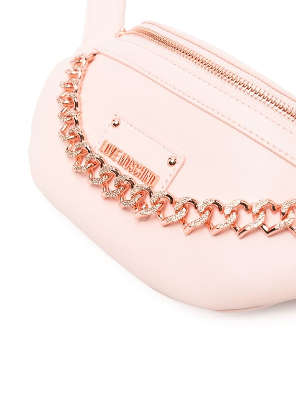 chain-embellished belt bag - 4