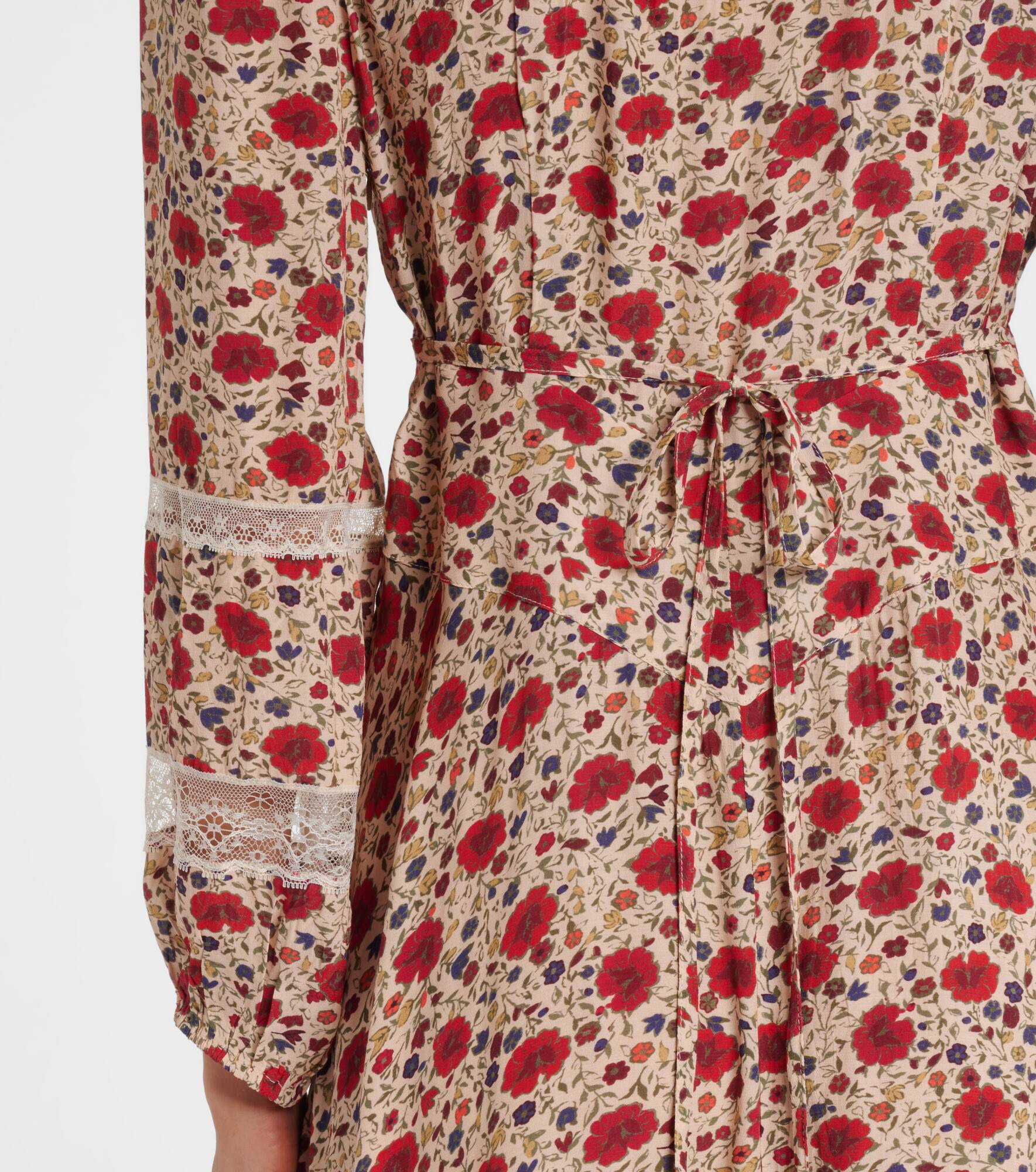 Raven floral midi dress - 6