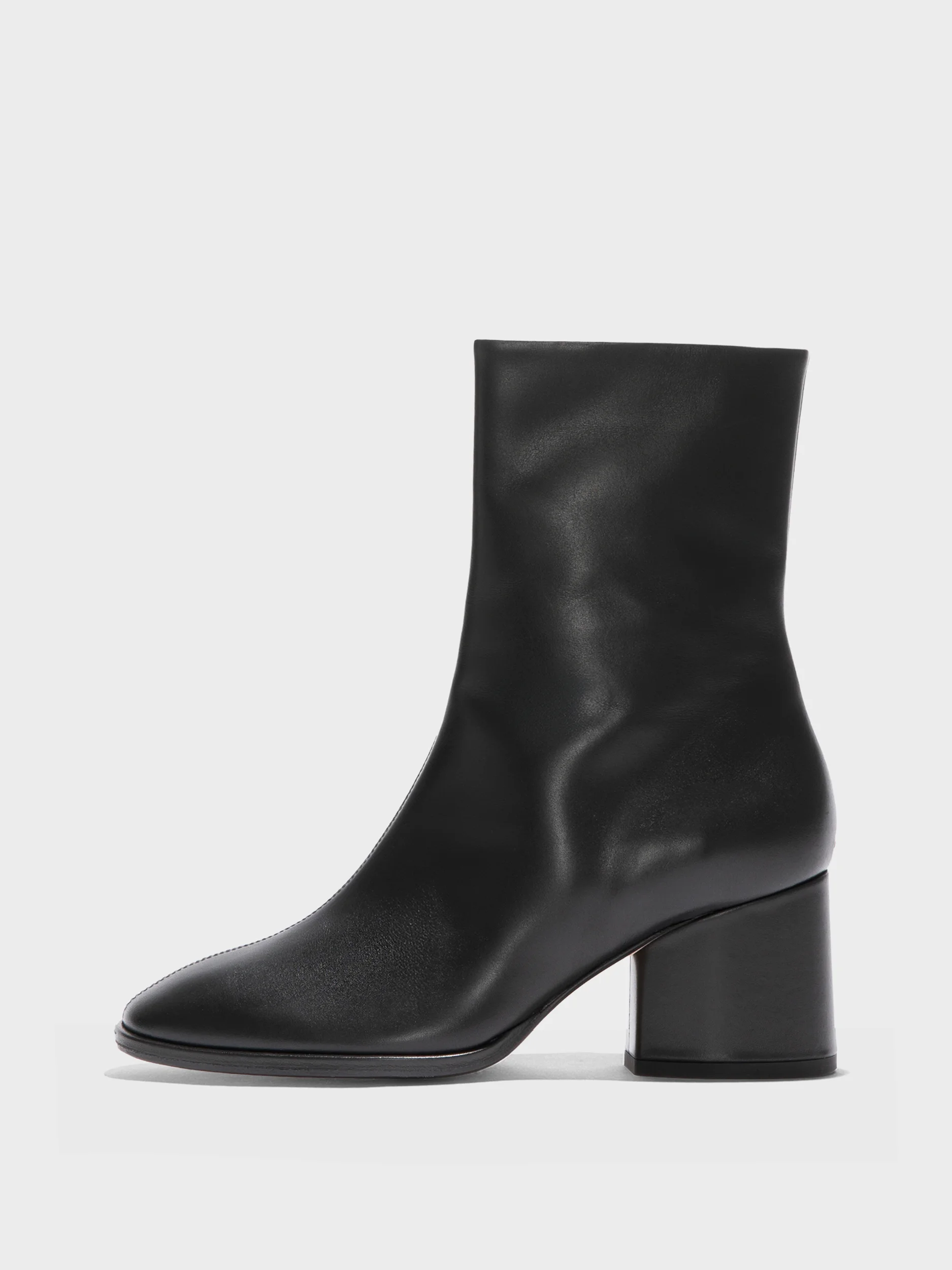 Ayla Leather Ankle Boots - 1