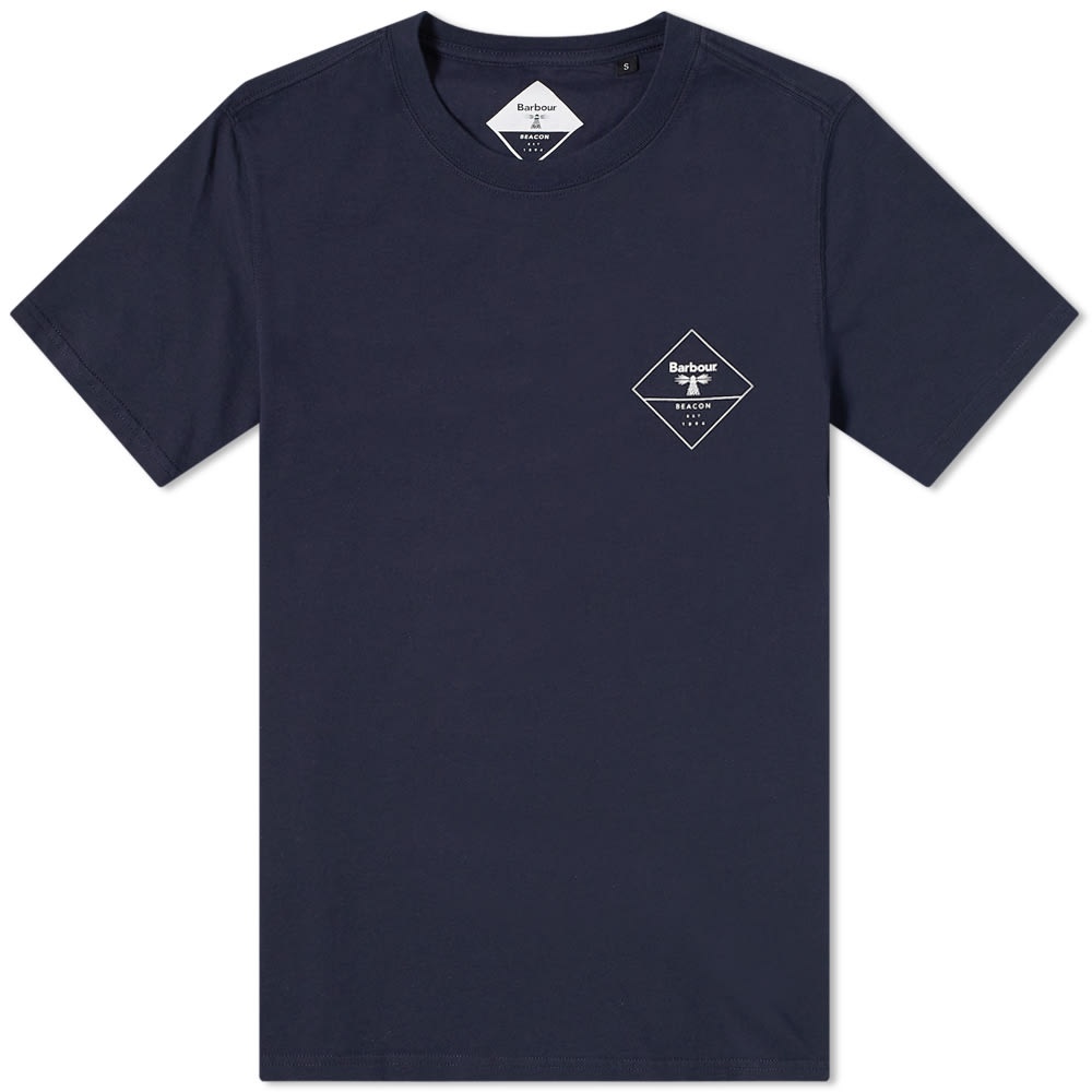 Barbour Box Logo Beacon Tee - 1