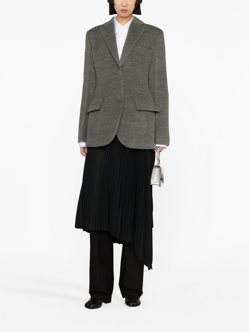 Jil Sander single-breasted wool blazer outlook