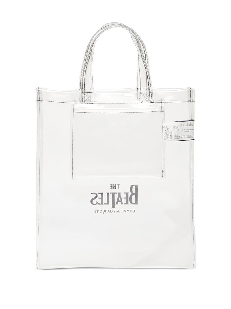 Comme Des Garçons x The Beatles shopper bag outlook