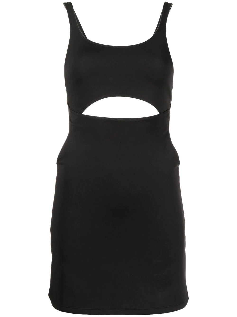 cut-out detail mini dress - 1