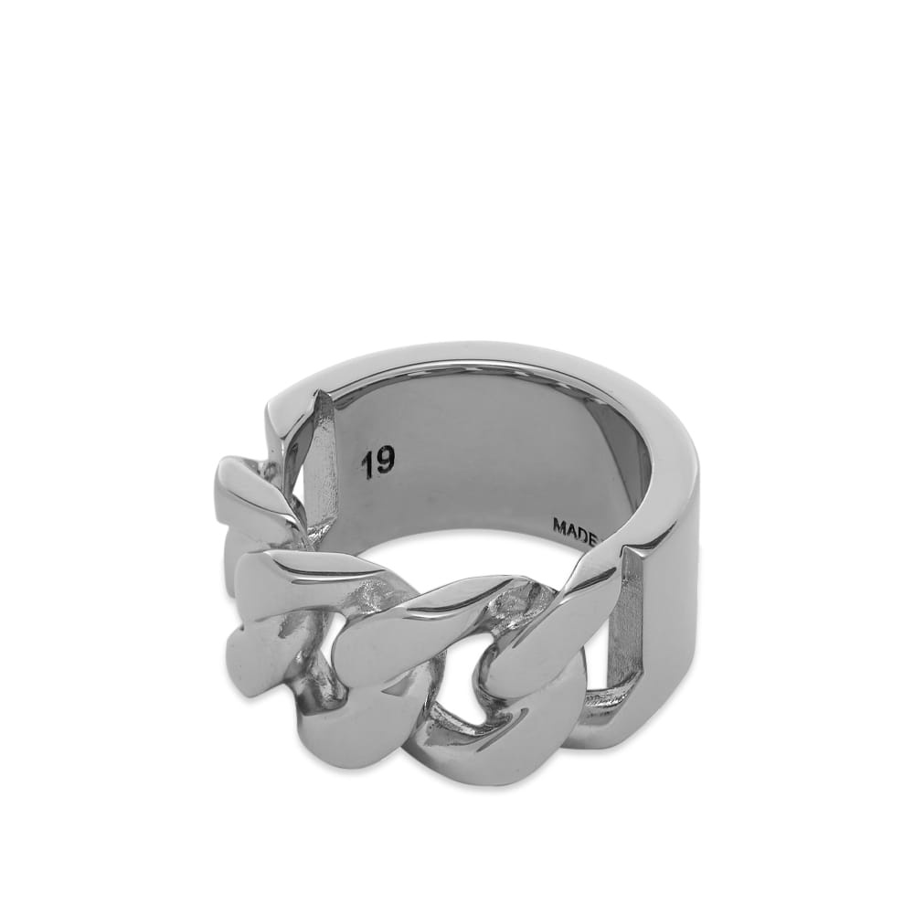 Alexander McQueen Chain Detail Ring - 2