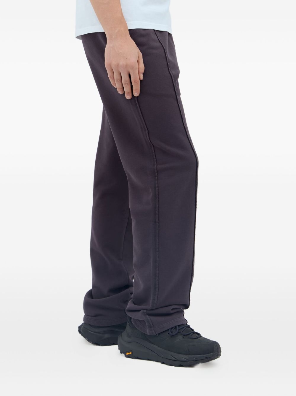 cotton track pants - 1