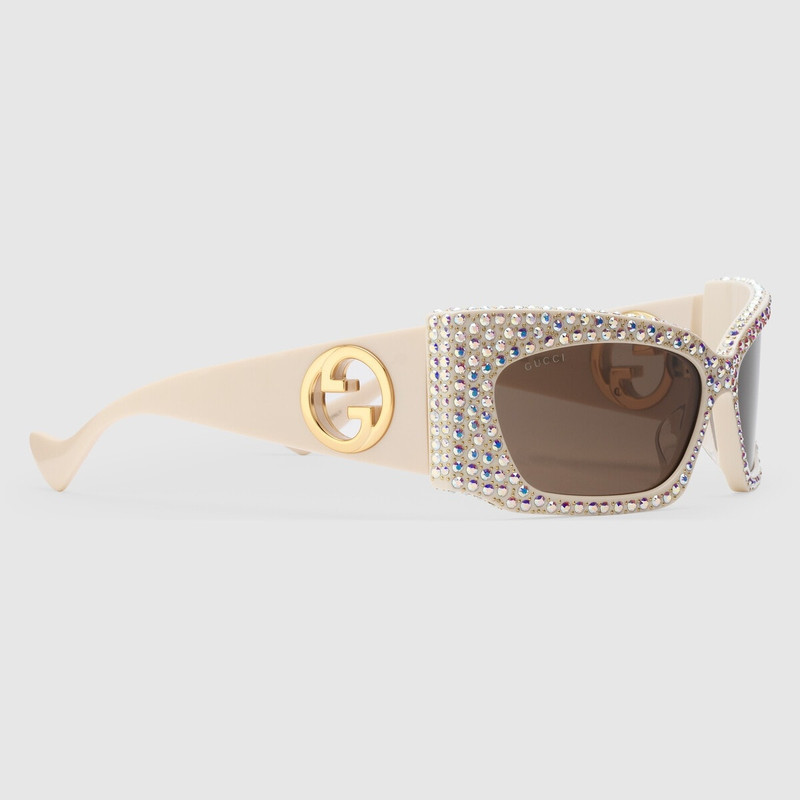 GUCCI Geometric frame sunglasses outlook