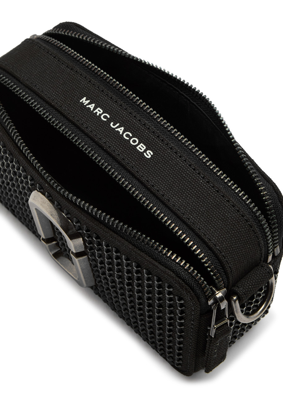 Marc Jacobs The Snapshot Canvas Crystal-embellished Cross-body bag - 4