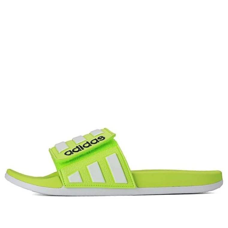 adidas neo Adilette Fluorescent 'Green' EH2849 - 1