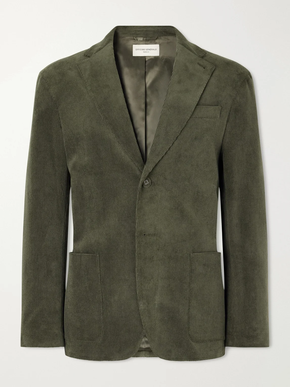 Michel Cotton-Blend Corduroy Suit Jacket - 1