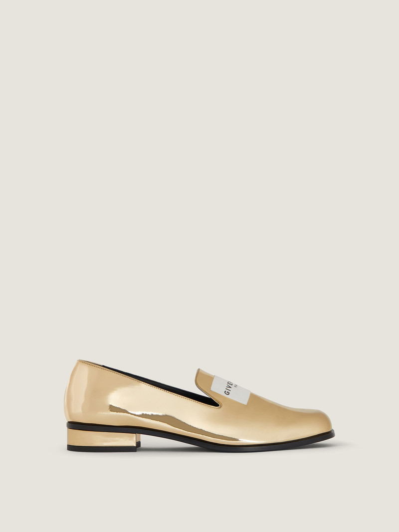 Givenchy TUX LOAFERS IN MIRROR EFFECT LEATHER outlook