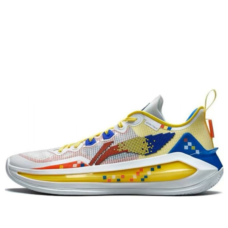 Li-Ning LiRen 3 V2 Low 'Yellow Blue' ABAT057-9 - 1