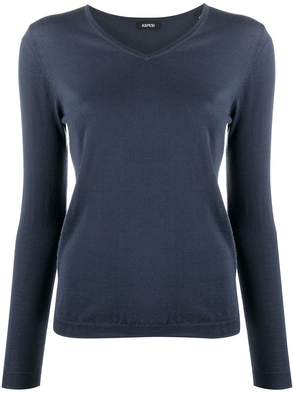 v-neck pull over jumper - 1