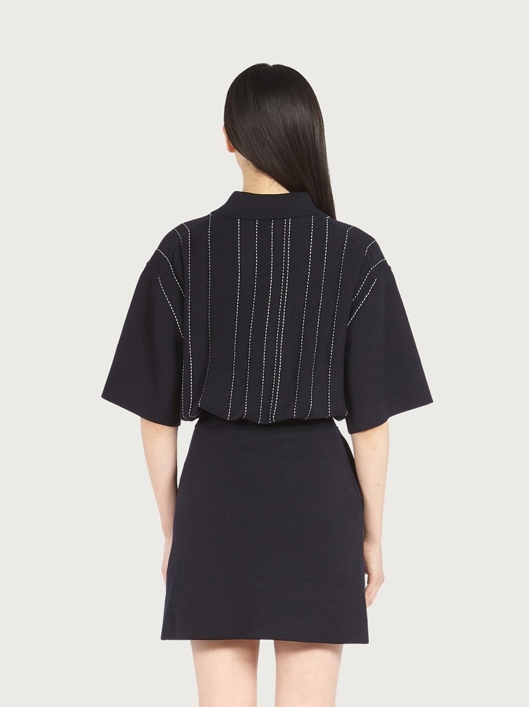 GROS GRAIN DRESS - 3
