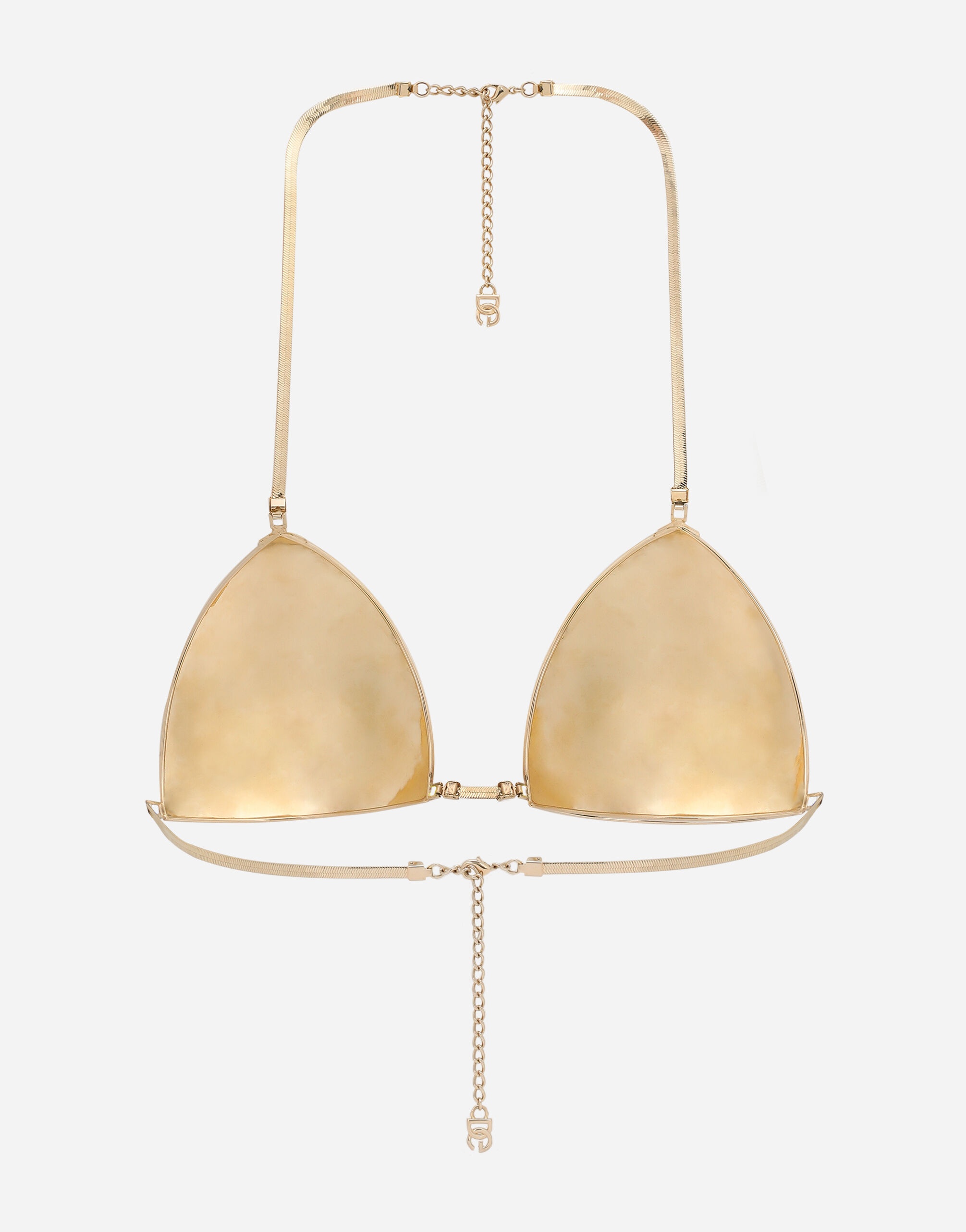 Rigid decorative metal bra - 2