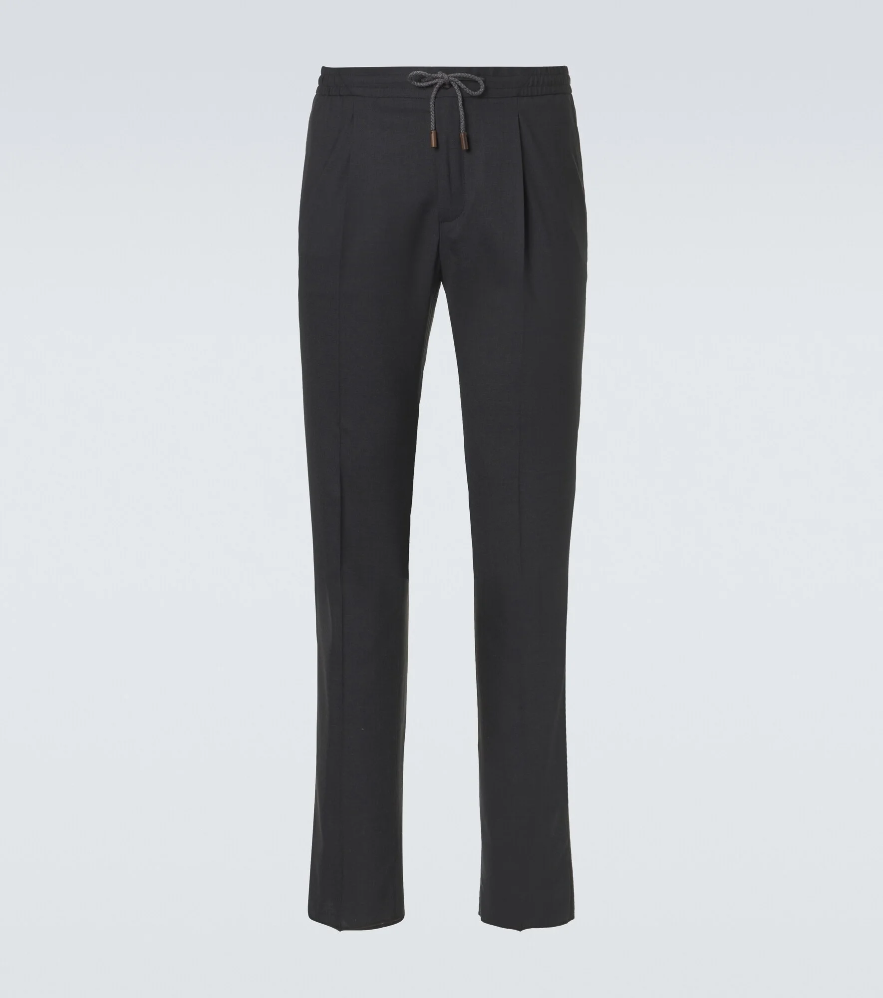 Virgin wool tapered pants - 1