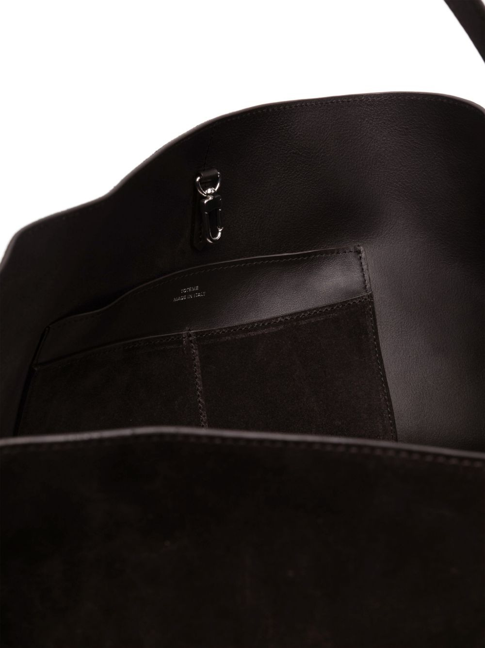 suede tote bag - 4