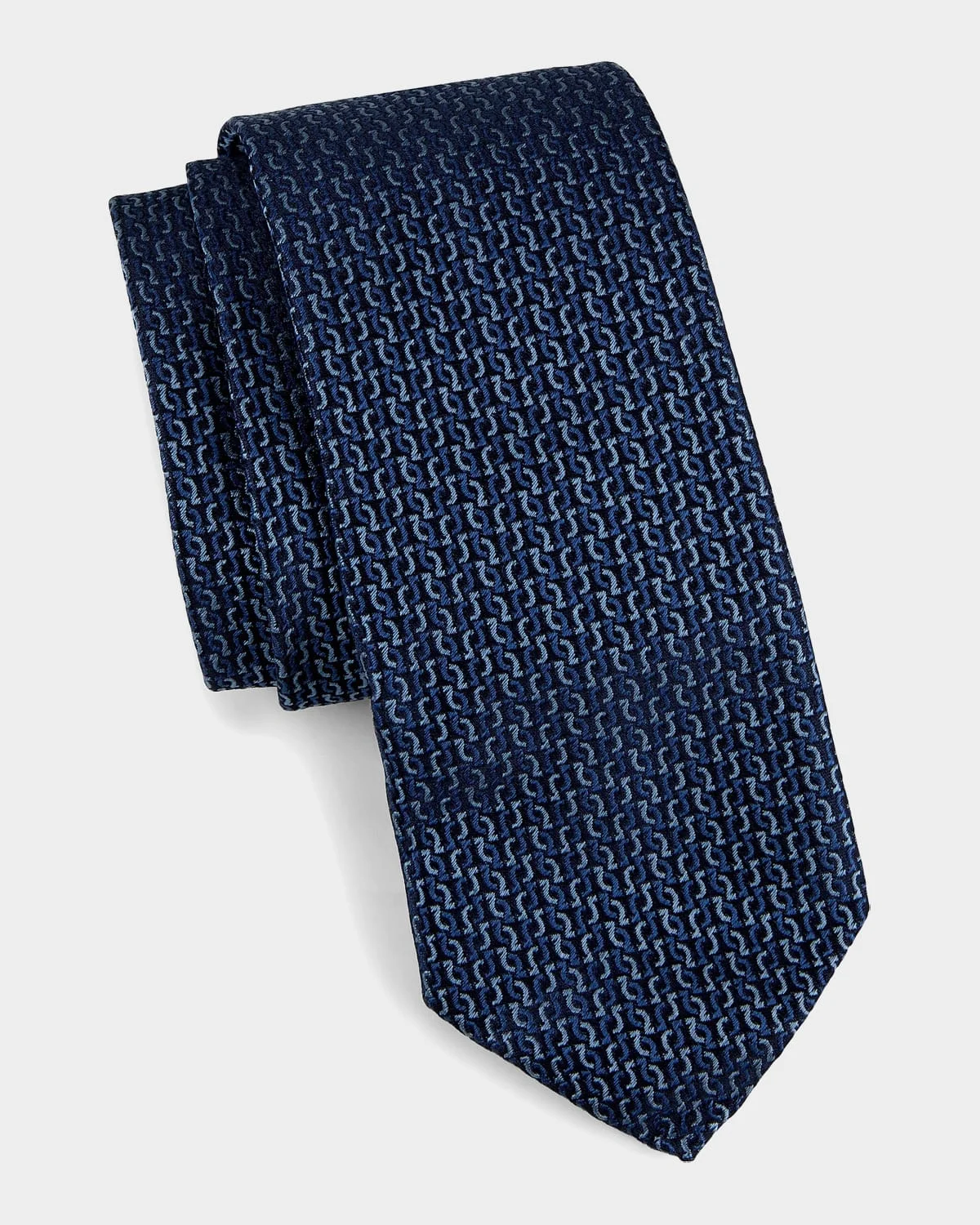 Jacquard Silk Tie - 1