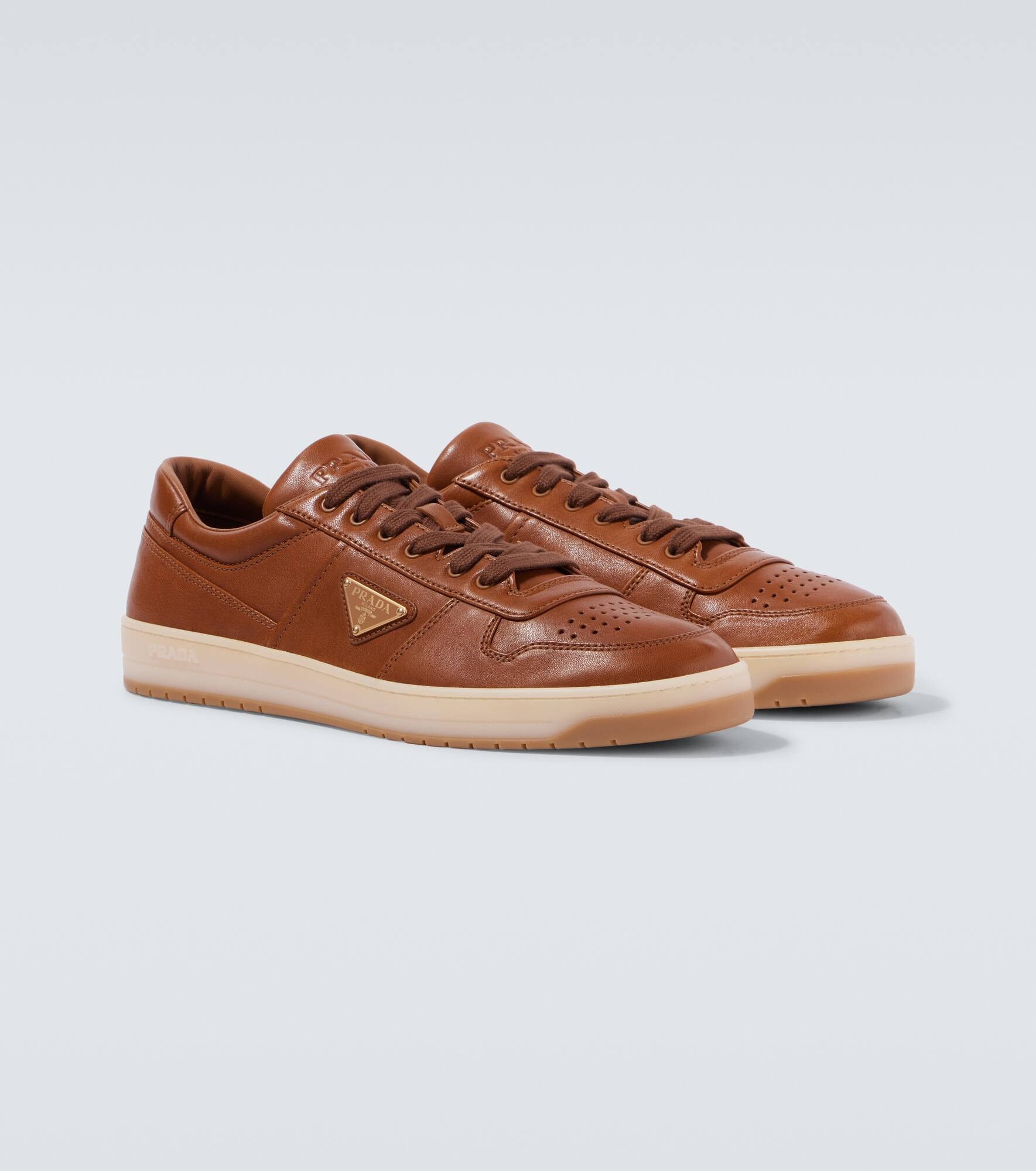 Downtown leather sneakers - 5