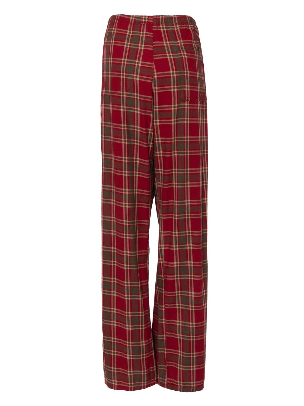 plaid pajama pants - 2