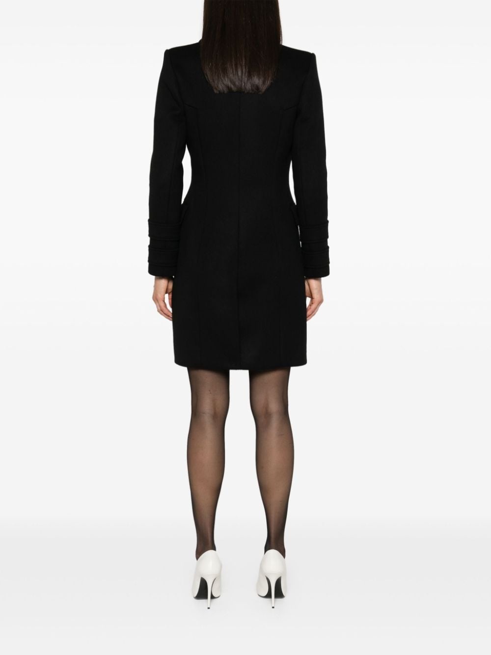 military-style coat - 7