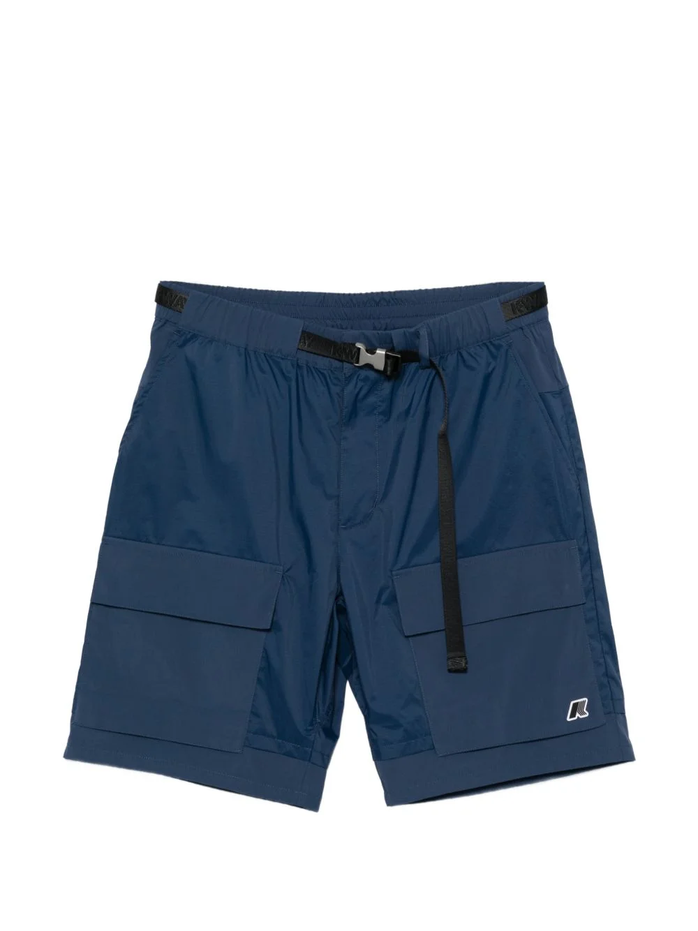 belted cargo shorts - 1