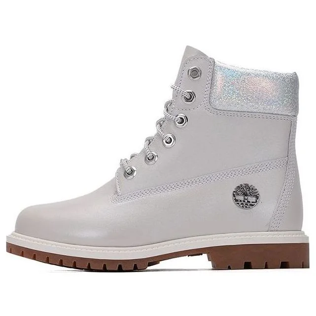 (WMNS) Timberland 헤리티지 6 인치 방수 부츠 '빛 회색 전체 곡물 실버 칼라 'A2M4DQ - 1