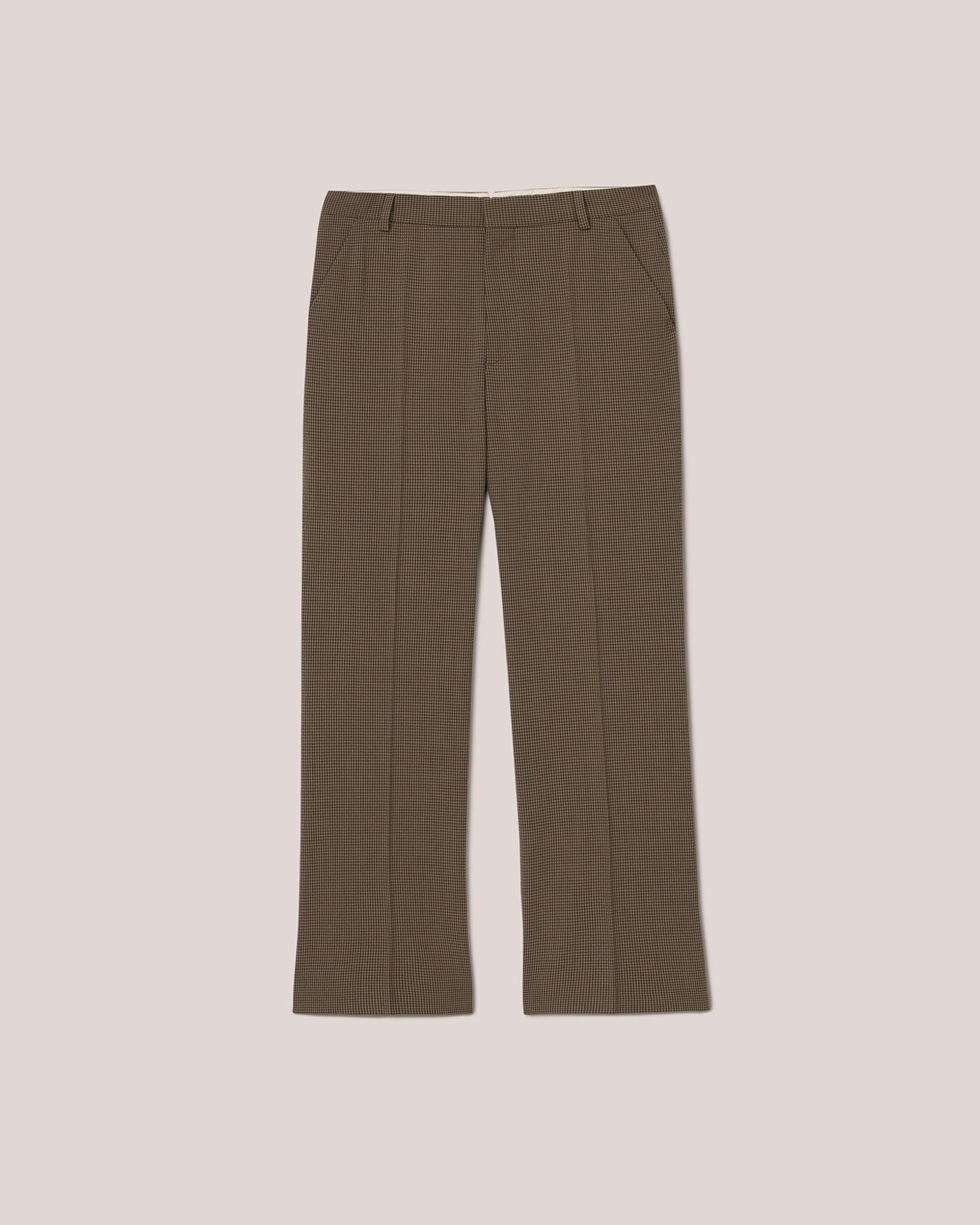 ADDEN - Seersucker-suiting pants - Pebble - 1