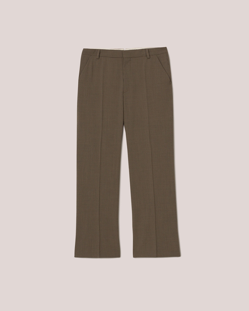 ADDEN - Seersucker-suiting pants - Pebble 1