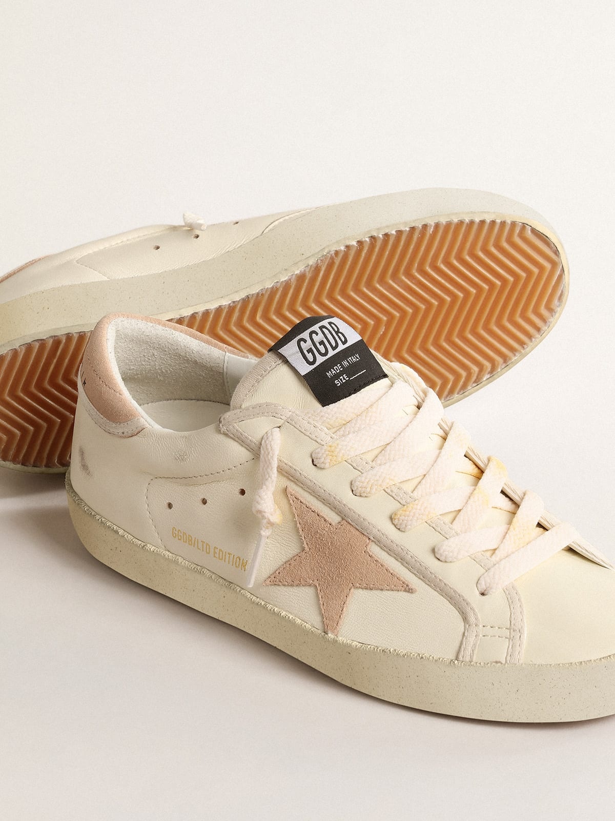 Women’s Super-Star LTD in nappa with suede star and heel tab - 4