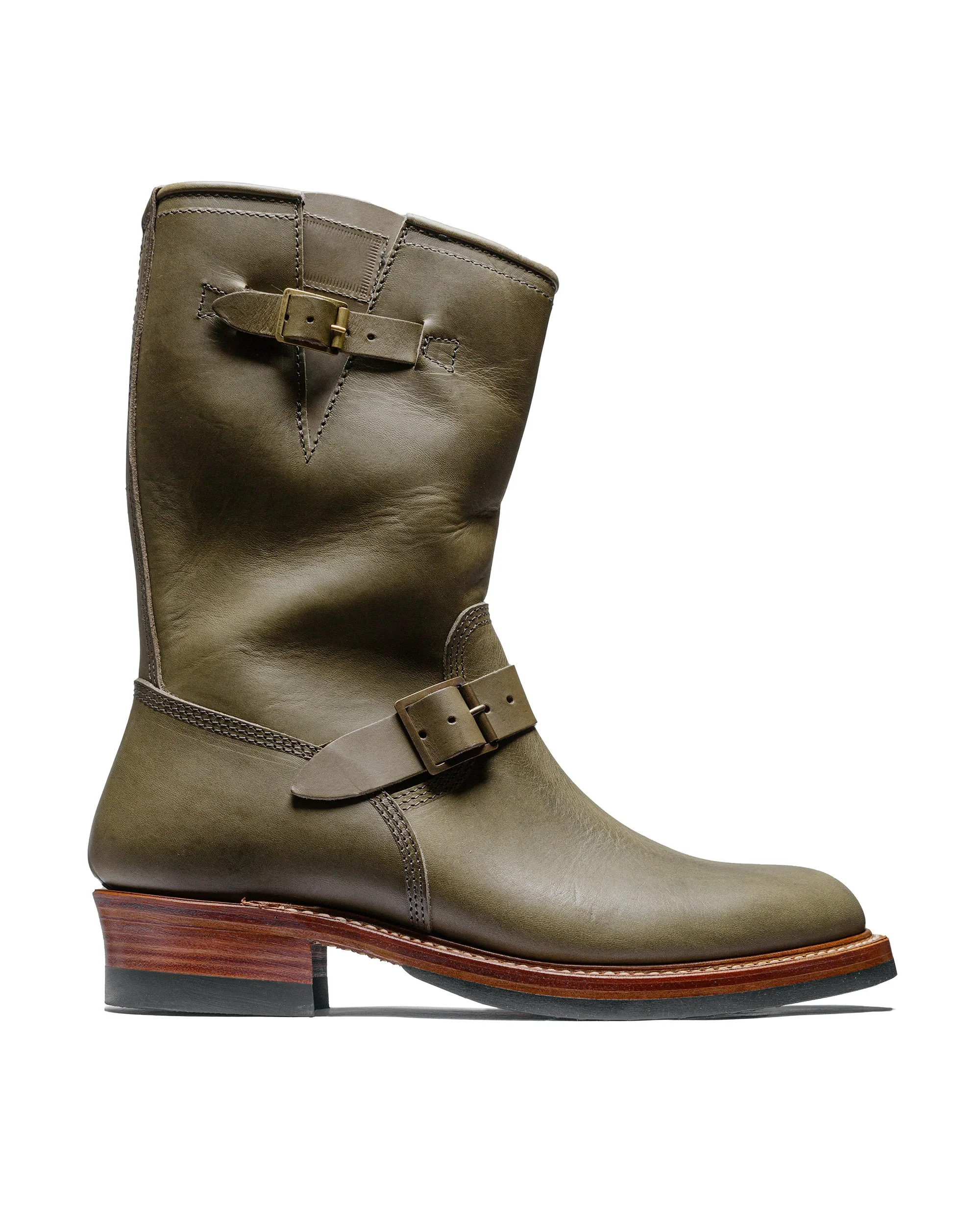 Wabash Engineer Boots Badalassi Carlo Leather Grigio - 1