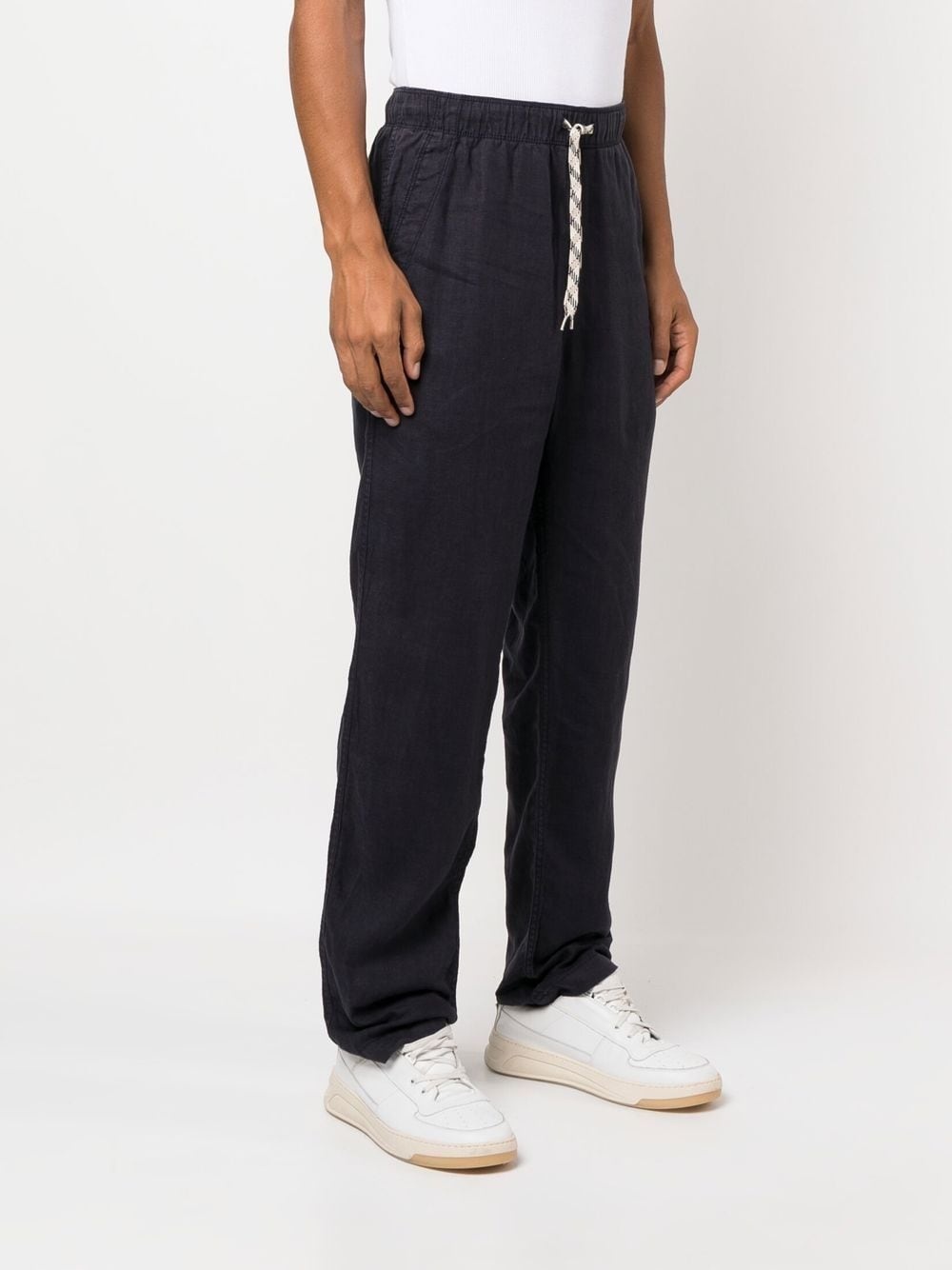 Pixel drawstring straight-leg trousers - 3