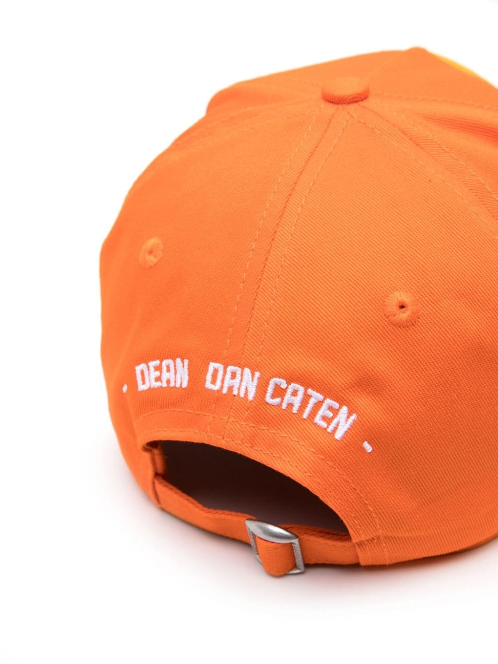 logo-patch cotton baseball cap - 2