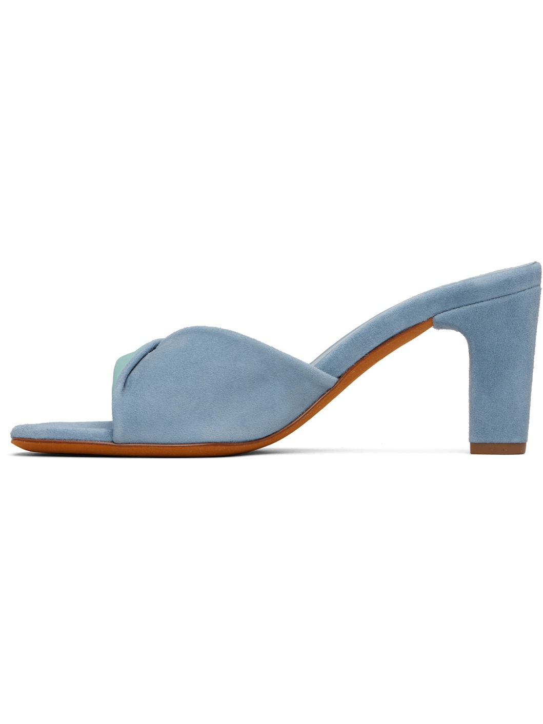 Blue Louise Heeled Sandals - 3