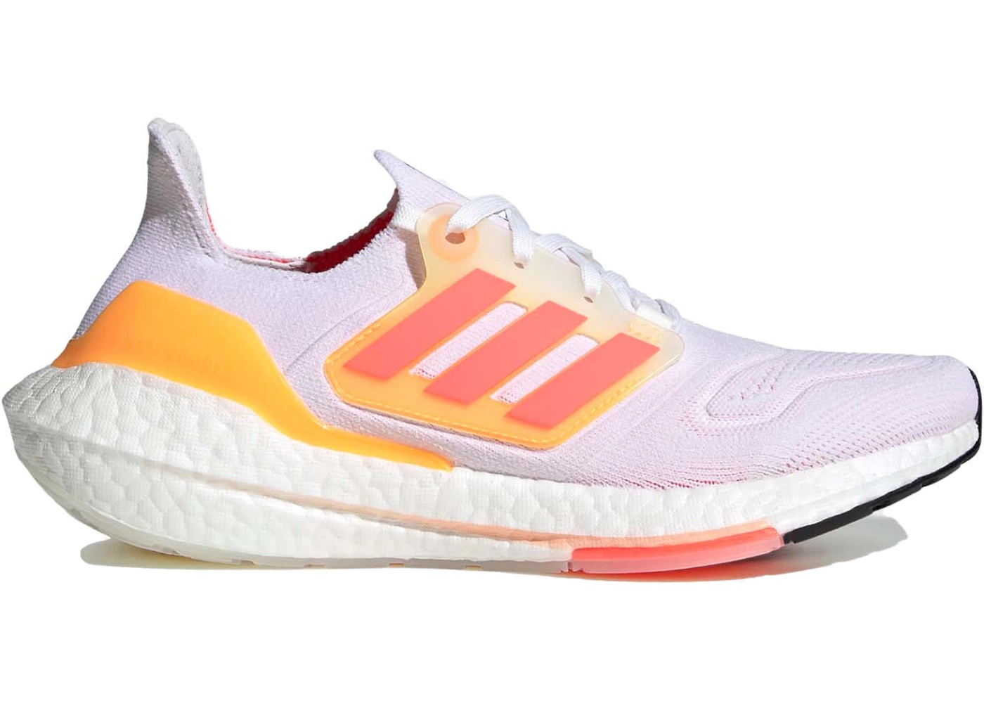 adidas Ultra Boost 22 White Turbo Flash Orange (W) - 1