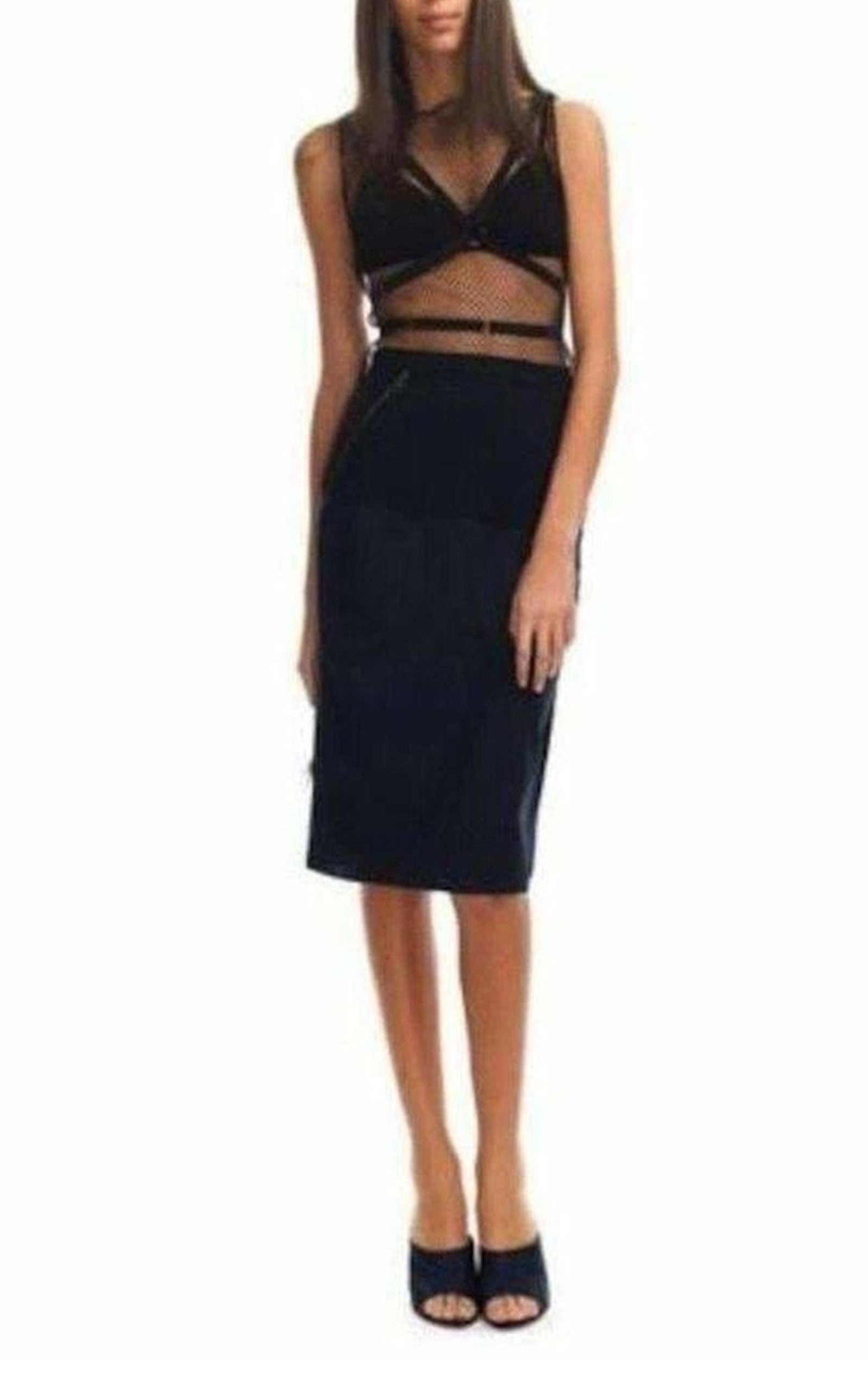 Fishnet Harness Tank Top - 3