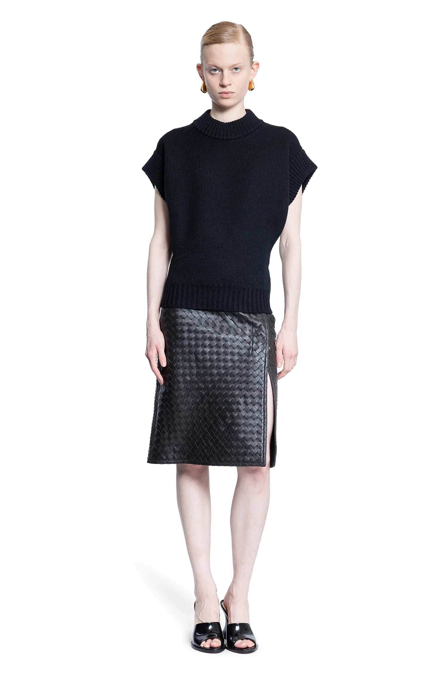 Intrecciato-Midi-Skirt - 4
