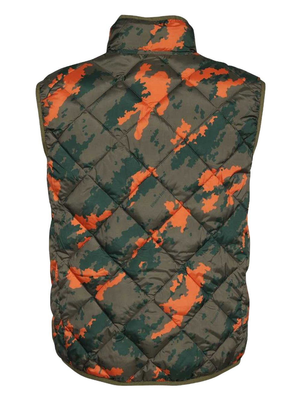 quilted camouflage vest - 2