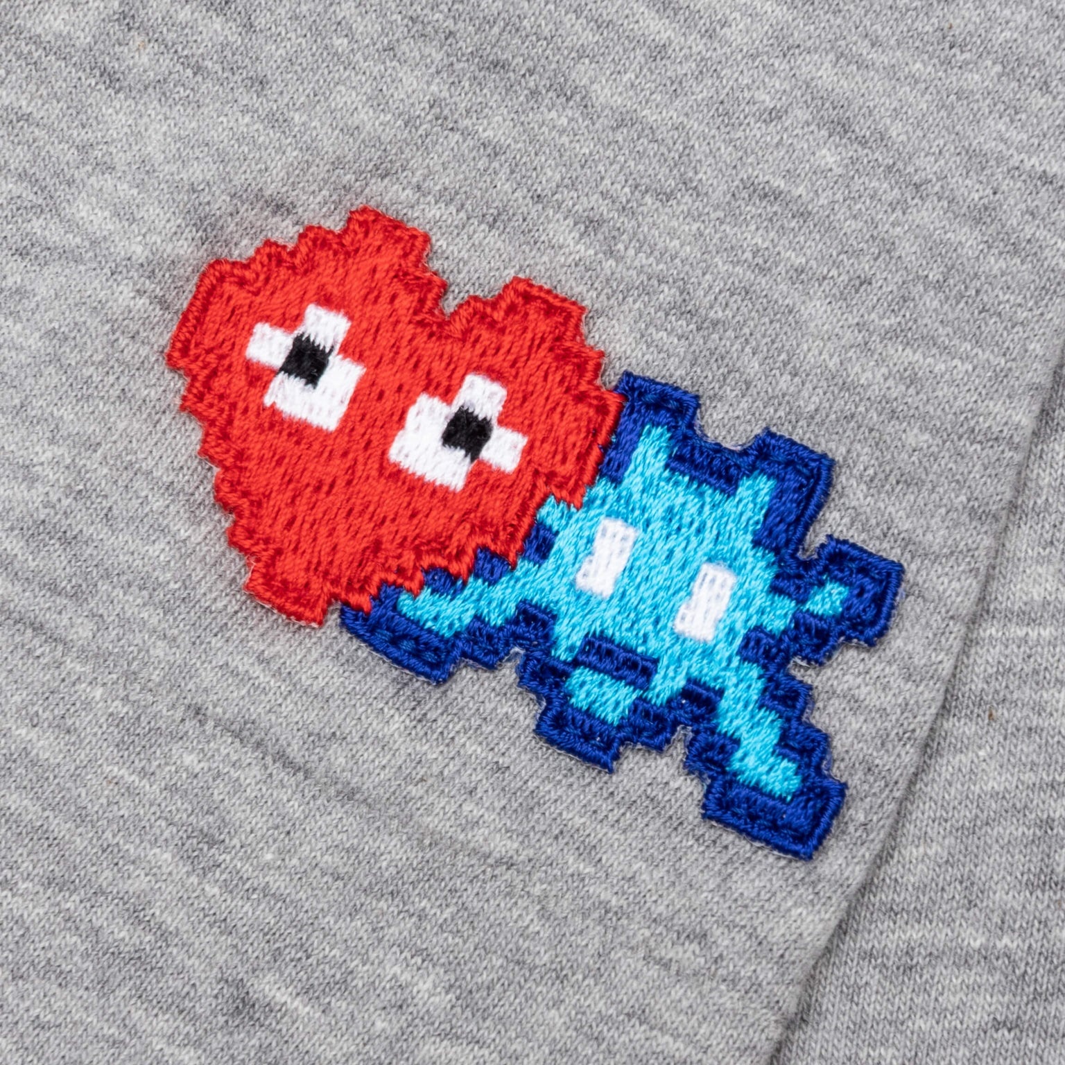 COMME DES GARCONS PLAY X THE ARTIST INVADER S/S TEE - GREY - 3