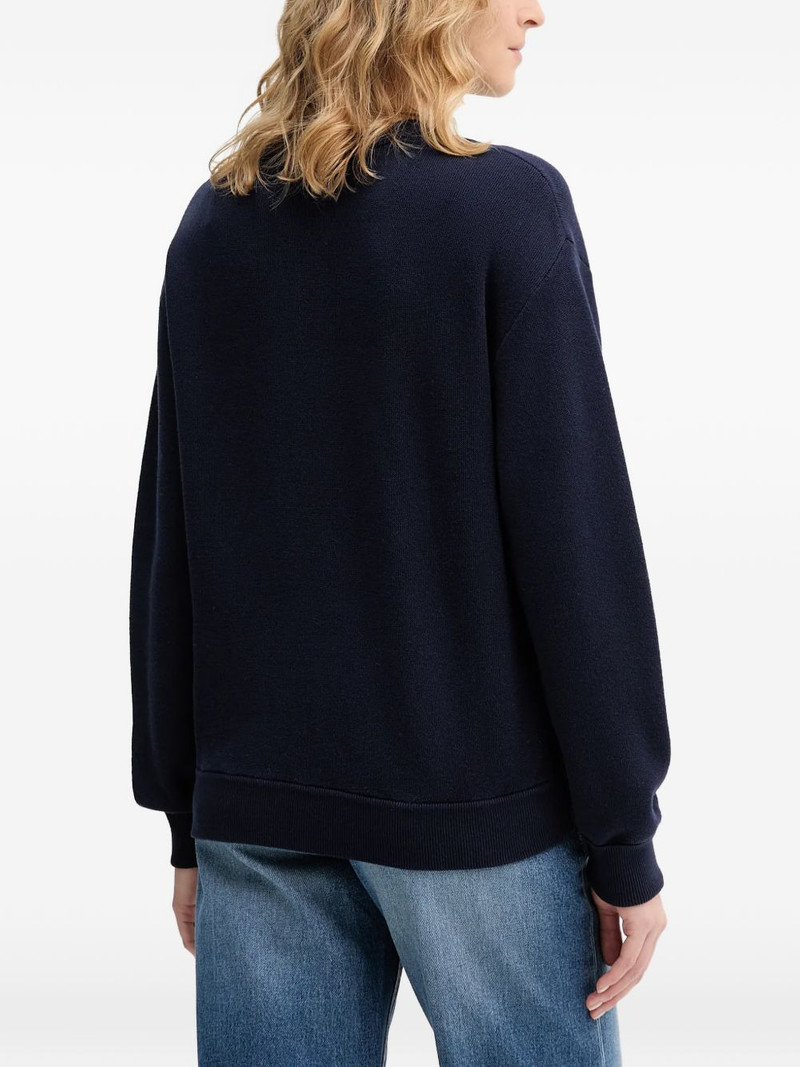 crew-neck logo sweater 3