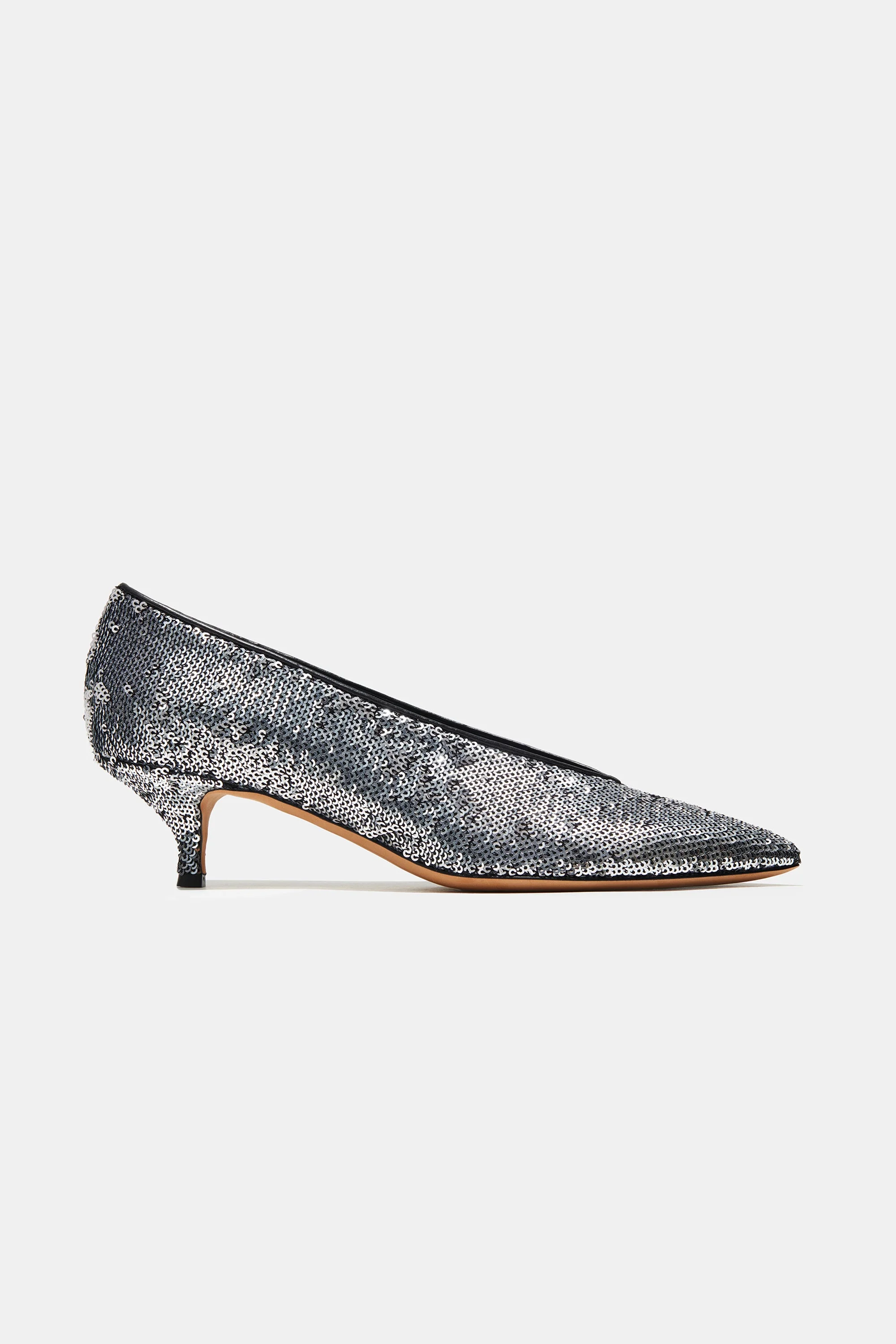 VENETO IN SILVER MATTE PAILLETTES - 1