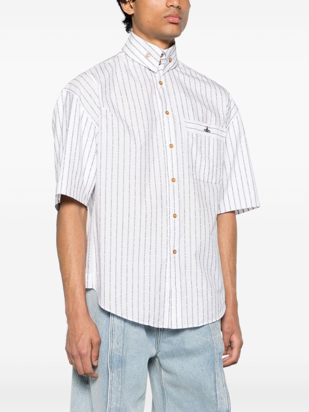 Stripped Krall organic cotton shirt - 3