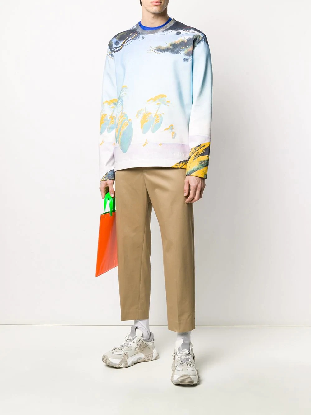 Floating Island print sweatshirt - 2