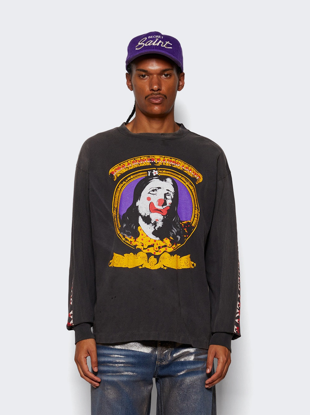 Born Saint Long Sleeve T-shirt Black - 3
